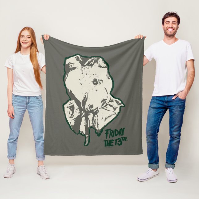 Fredag den 13 | Jason Voorhees Burlap Sack Fleecefilt (På plats)