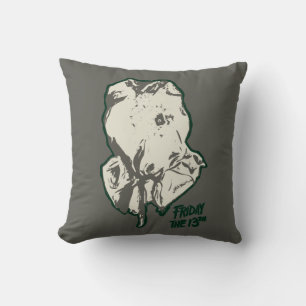 Fredag den 13 Jason Voorhees Burlap Sack Kudde