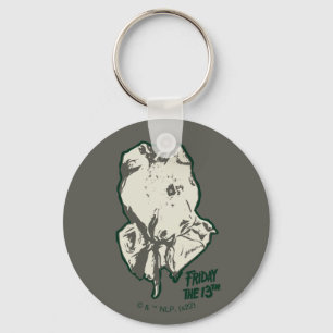 Fredag den 13 Jason Voorhees Burlap Sack Nyckelring