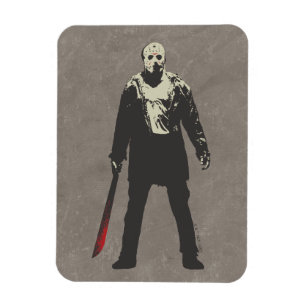 Fredag den 13 Jason Voorhees Character Art Magnet