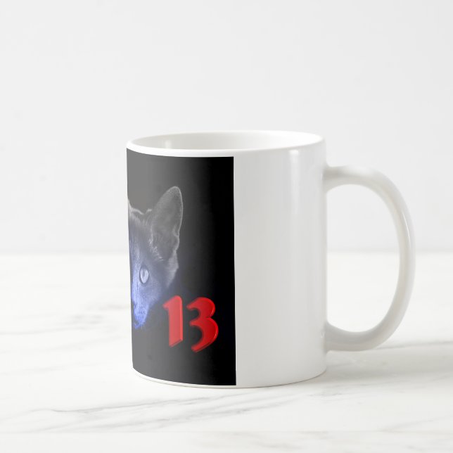 fredag den 13 kaffemugg (Höger)
