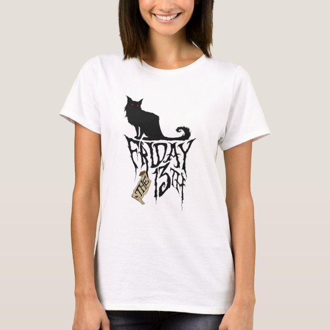 Fredag den 13 t shirt (Framsida)
