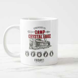 Fredag den 13   Välkommen till Camp Crystal Sjö Jumbo Mugg