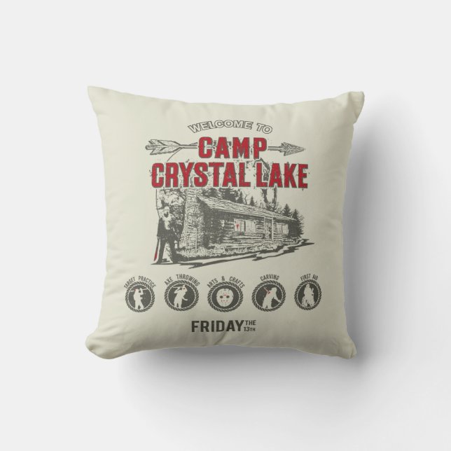 Fredag den 13 | Välkommen till Camp Crystal Sjö Kudde (Framsida)