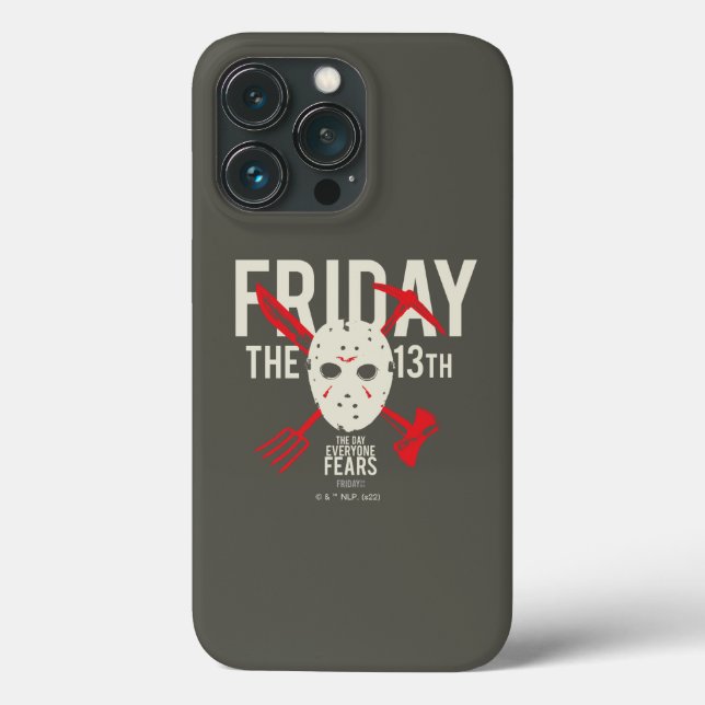 Fredag den 13 | Vapen Kor Hockey Mask (Baksida)