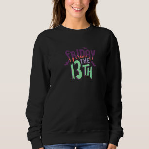 Fredag Den 13E Skum Olycklig Tur Vidskeplighet Spö T Shirt