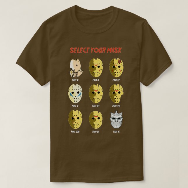 Fredag den trettonde t shirt (Design framsida)