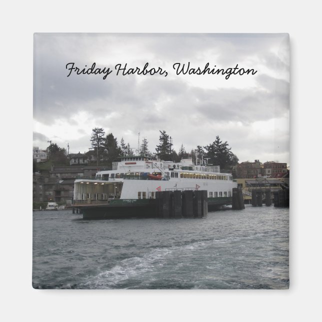 Fredag Harbour, Washington Magnet (Framsidan)