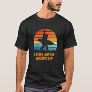 Fredag Harbour Washington Sasquatch Souvenir T Shirt