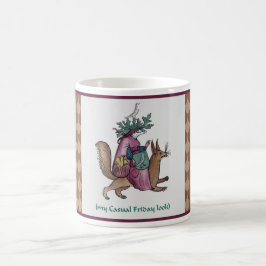 Fredag-kaffet Mugg i medeltida Avslappnaden