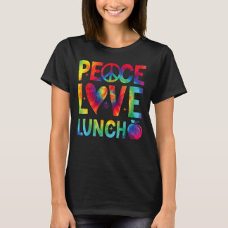 Fredag kärlek lunch dam retro groovy lunch dam Til T Shirt