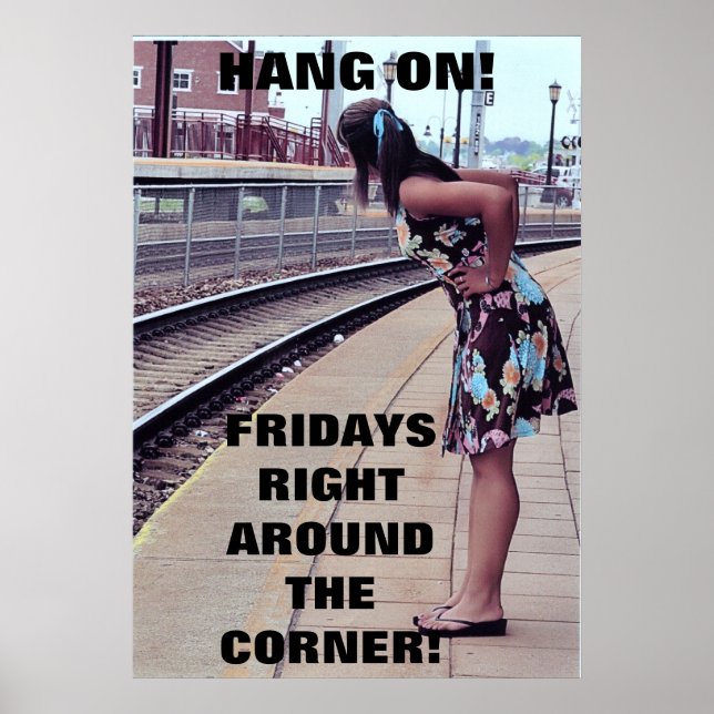 FREDAG KOMMER, poster! Poster (Framsidan)