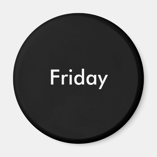 Fredag magnet (Framsidan)