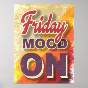 Fredag Mood ON Poster