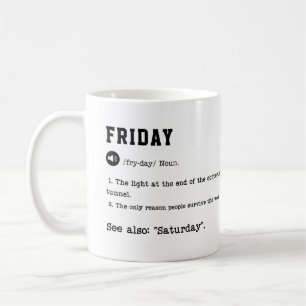 FREDAG Mugg - Helg Vibes-kaffe Mugg