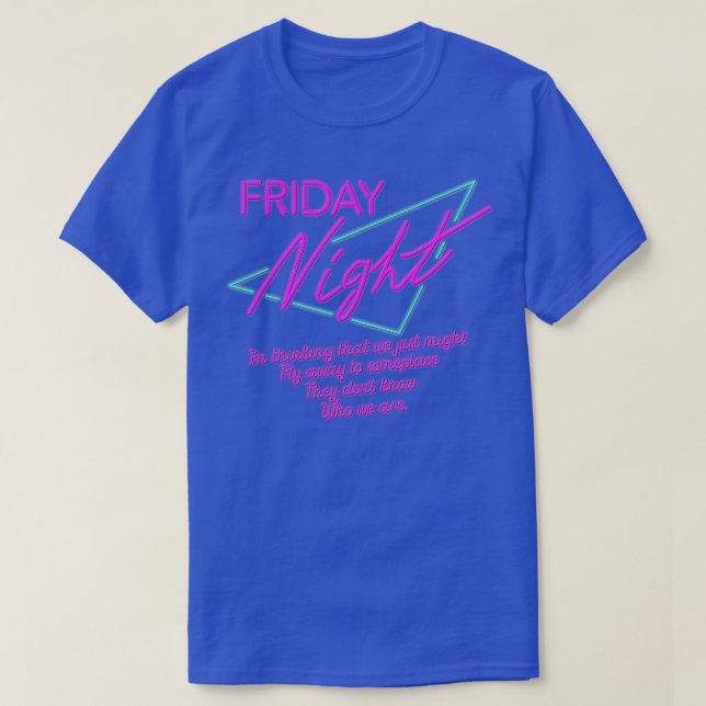 Fredag Natt T Shirt (Design framsida)