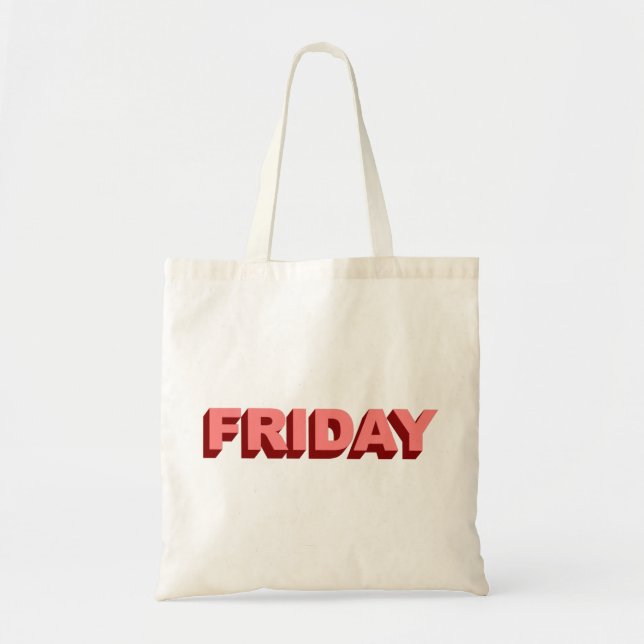 Fredag, tote, väska 🛍️ (Framsidan)