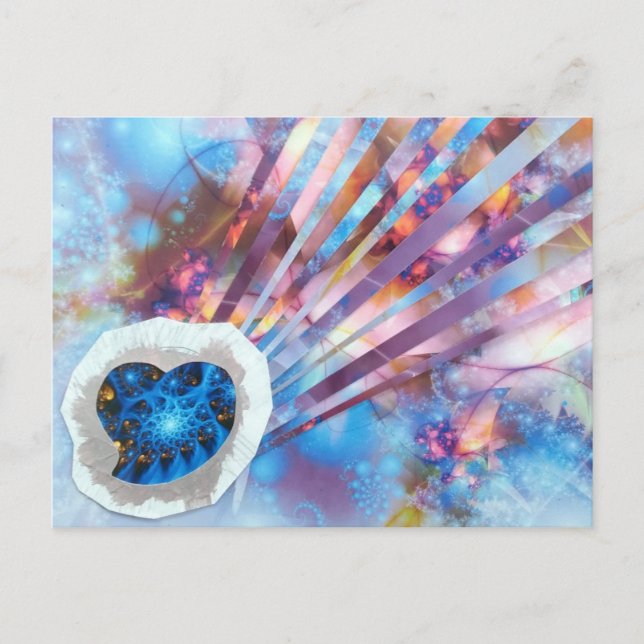 Fredagens Barn Collage Postkort Vykort (Framsida)