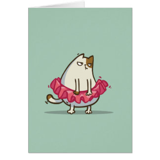 Fredagkatt №1 hälsningskort