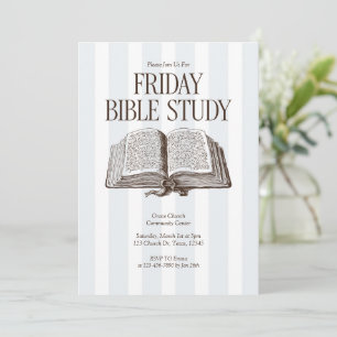Fredags Bibelstudiekyrka Inbjudningar