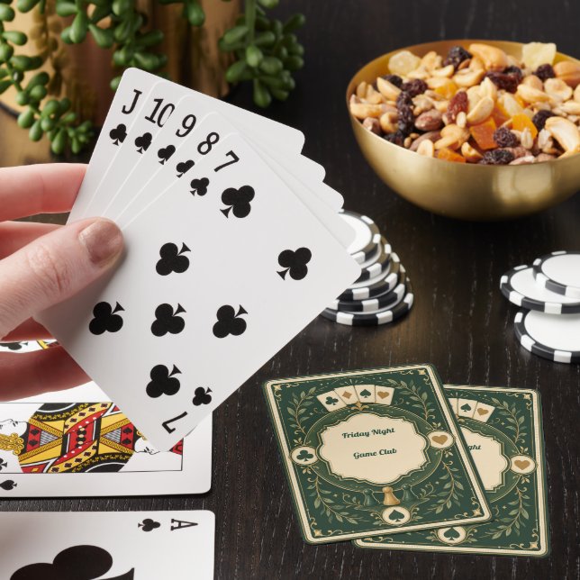 Fredagskvällens kortklubbslek casinokort (På plats)