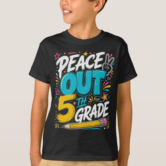 Fredagsmys 5:e klass, examenspresent t shirt (Framsida)
