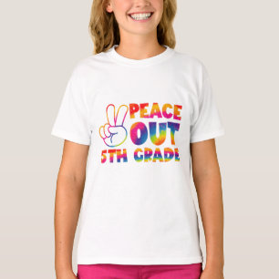 Fredagsmys femte klass Tie Dye Sista dagen 5:e kla T Shirt