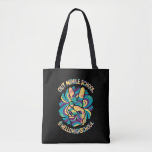 Fredagsmys Mitt Hello High School Tie Dye Tygkasse