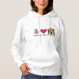 Fredagsmys Paj Beagle Hundägare Hoodie T Shirt