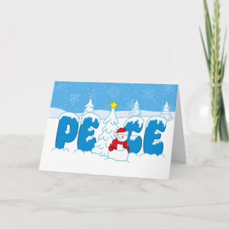Fredagsmys Snömannen Skruvad grafik Jul Helgkort