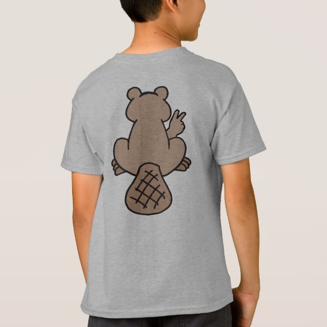 Fredbäver T Shirt (Baksida)