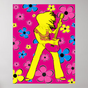 Fredblommaaffisch Poster