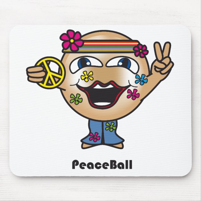 Fredboll Mousepad Musmatta (Framsidan)