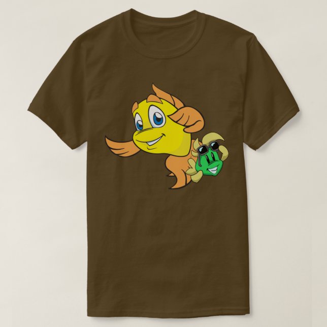 Freddi Fish T Shirt (Design framsida)