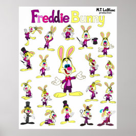 Freddie Bunny Affisch