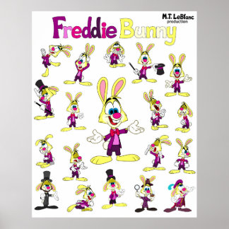 Freddie Bunny Affisch