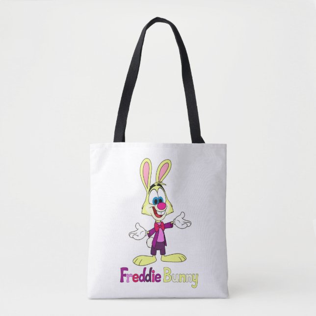 Freddie Bunny-handväskan Tygkasse (Framsida)