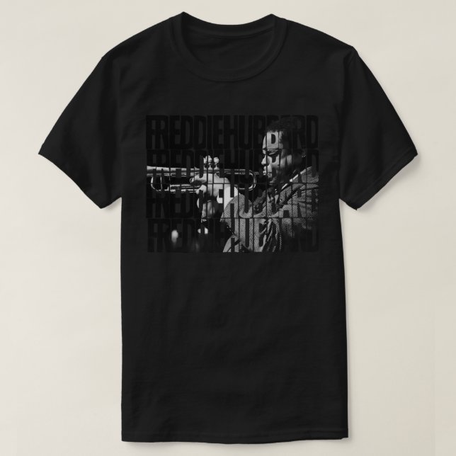Freddie Hubbard Bild vid Namn T-Shirt (Design framsida)