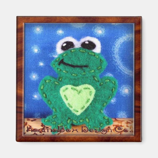 Freddie the Frog Magnet (Framsidan)