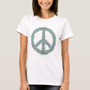 Fredduvan undertecknar kall grafikt-skjorta design t-shirt