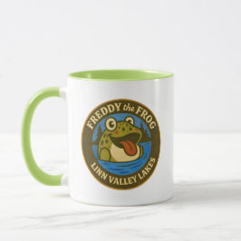 Freddy Frog of Linn Valley. Lakes Mug  Mugg