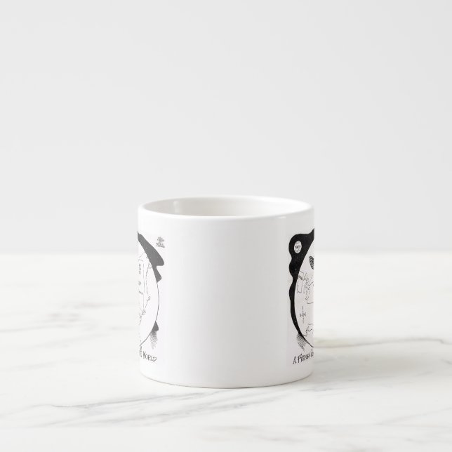 Freddy Gris espresso mugg Espressomugg (Framsidan)