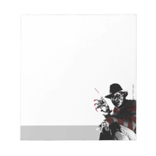 Freddy vs. Jason Freddy Seeing Red Anteckningsblock