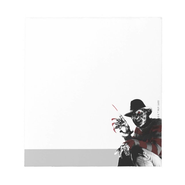 Freddy vs. Jason | Freddy Seeing Red Anteckningsblock (Framsida)