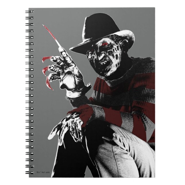 Freddy vs. Jason | Freddy Seeing Red Anteckningsbok (Framsidan)