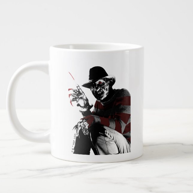 Freddy vs. Jason | Freddy Seeing Red Jumbo Mugg (Vänster)