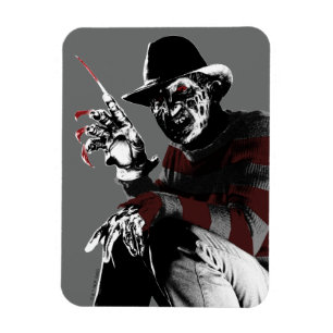 Freddy vs. Jason Freddy Seeing Red Magnet