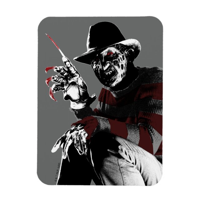Freddy vs. Jason | Freddy Seeing Red Magnet (Vertikal)