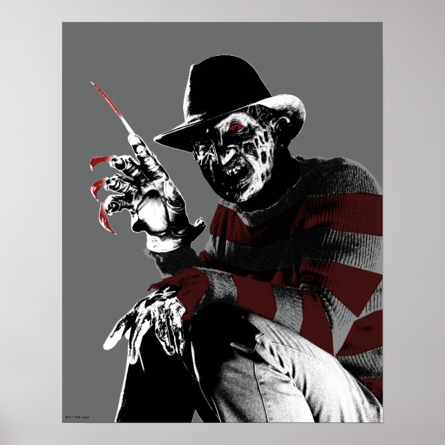 Freddy vs. Jason | Freddy Seeing Red Poster (Framsidan)