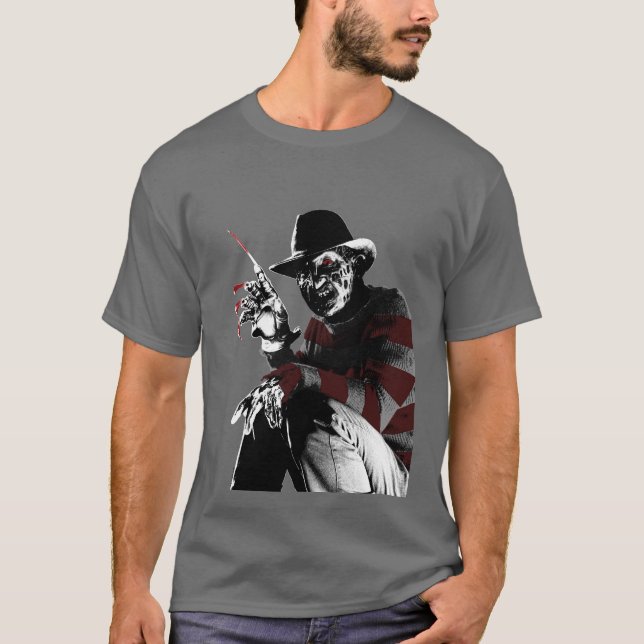 Freddy vs. Jason | Freddy Seeing Red T Shirt (Framsida)